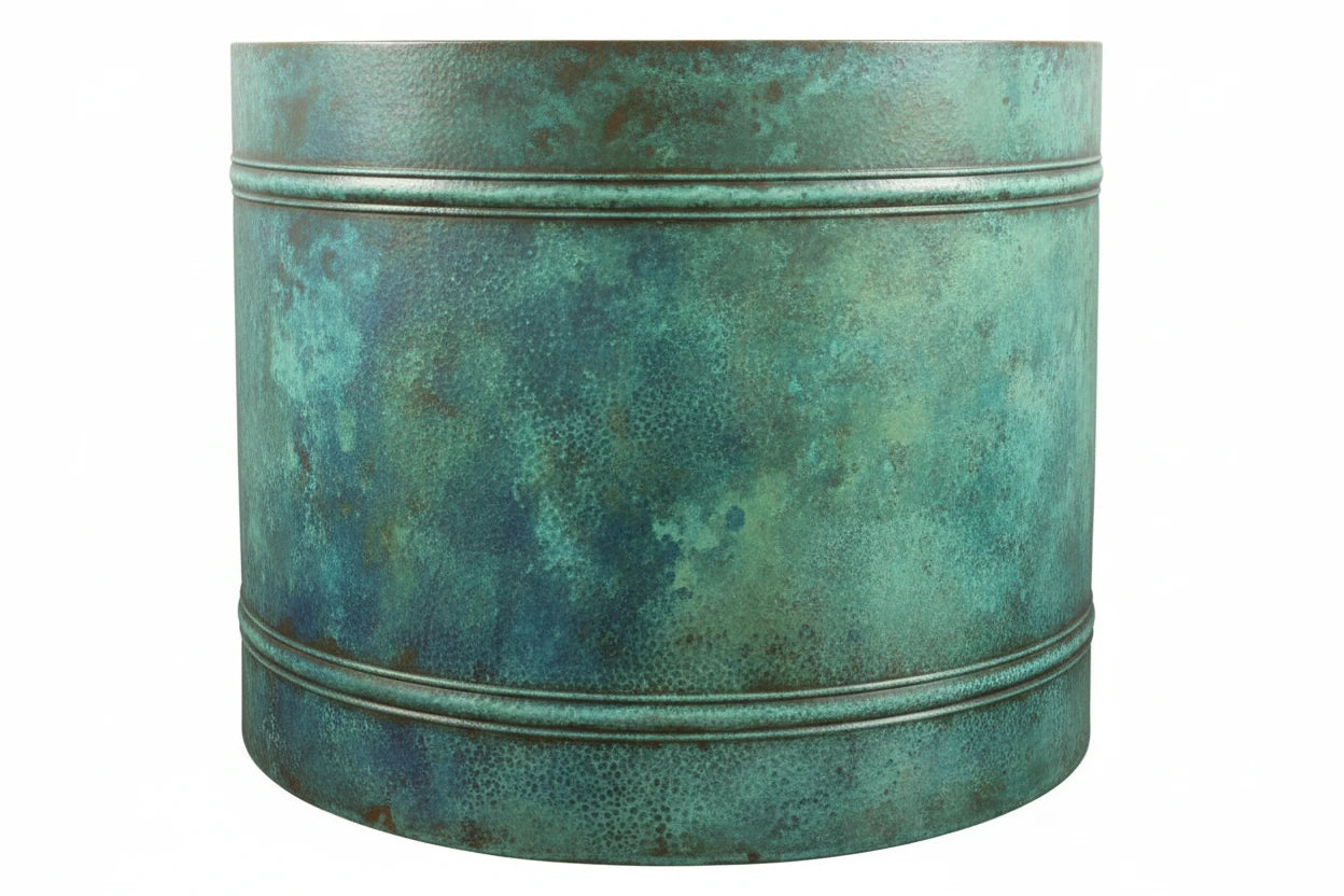 Japanese Inspired Verdigris/Antique Copper Harmony Tub