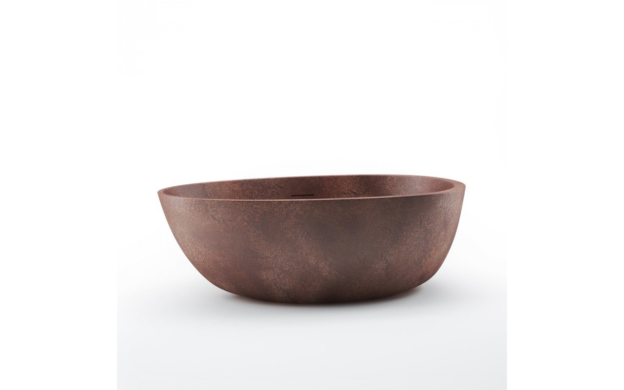 Antique Oval Copper Bath