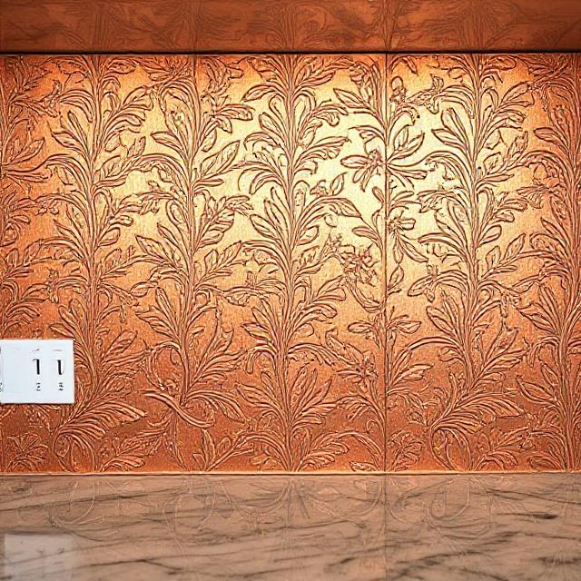 Copper Backsplash