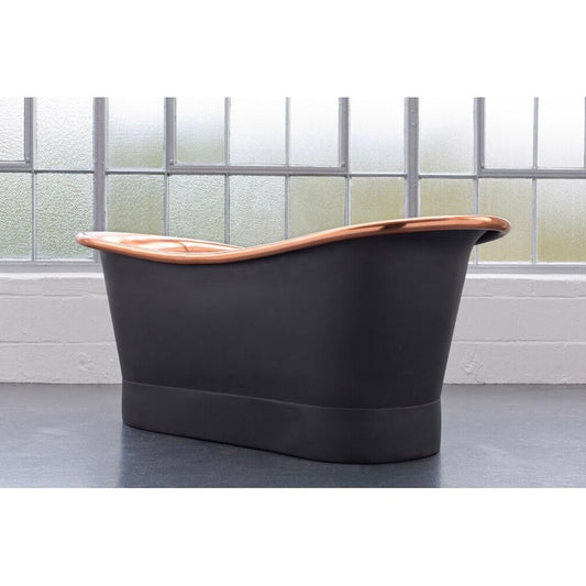 Matt Black Copper Bath