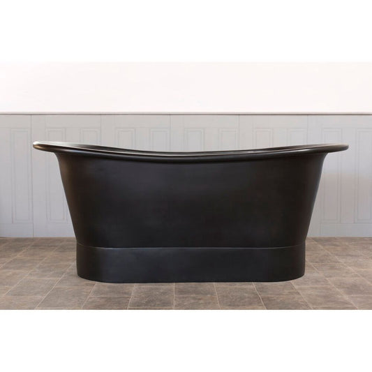 Triple Matte Black Bath