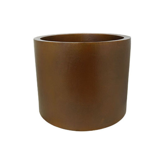 Mocha Copper Hammered Japanese Soaking Tub