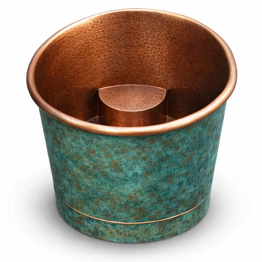 Verdigris Japanese Soaking Copper Bath