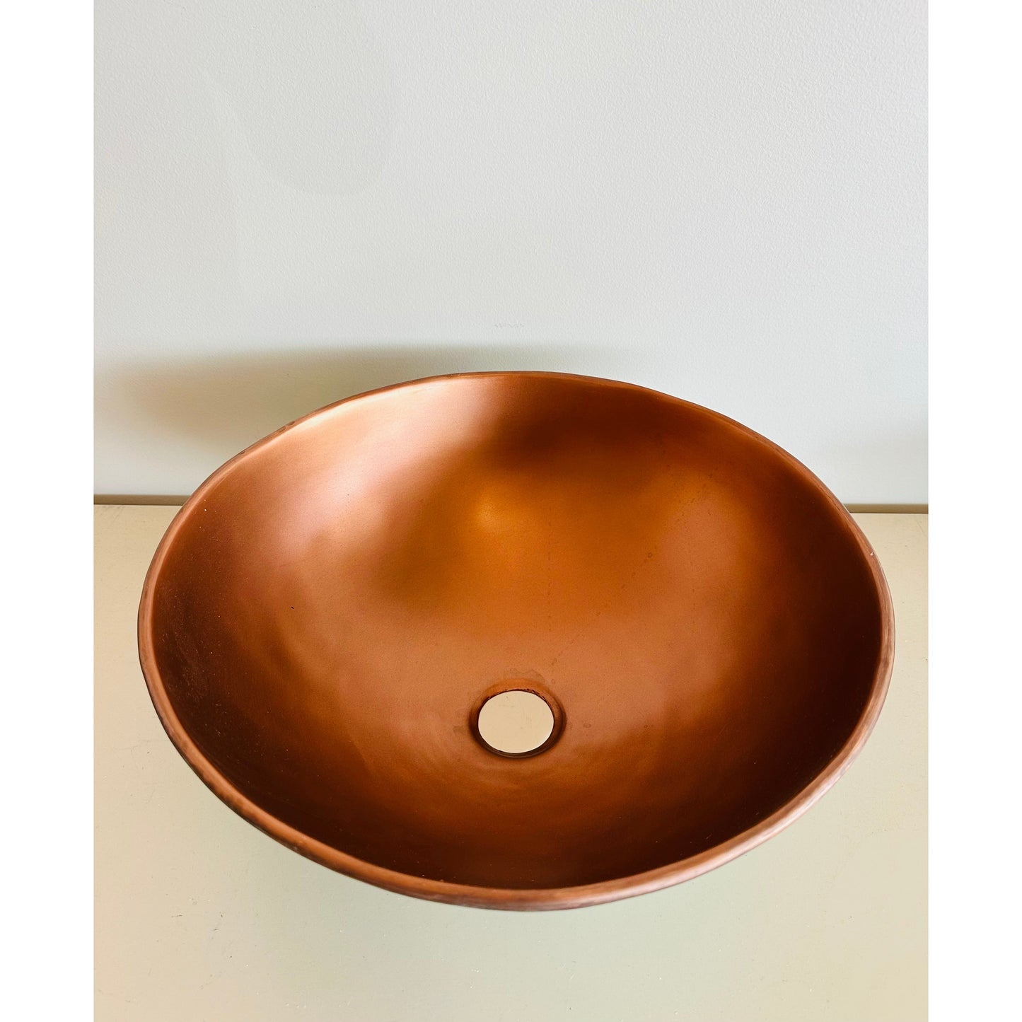 Rustic Verdigris Copper Bowl