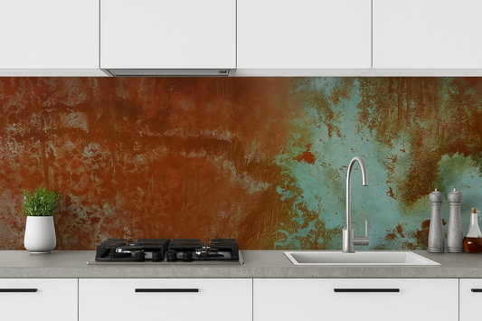 Copper Backsplash