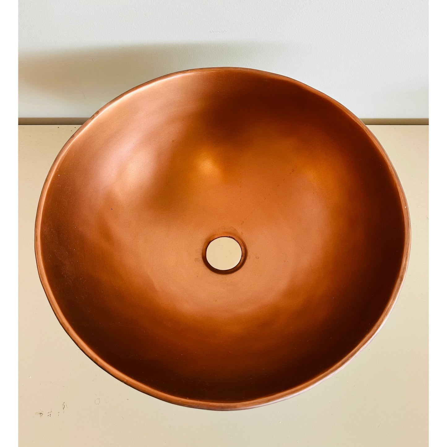 Rustic Verdigris Copper Bowl