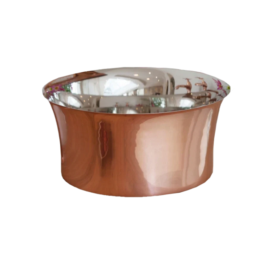 Copper-Nickel Round Wash Bowl
