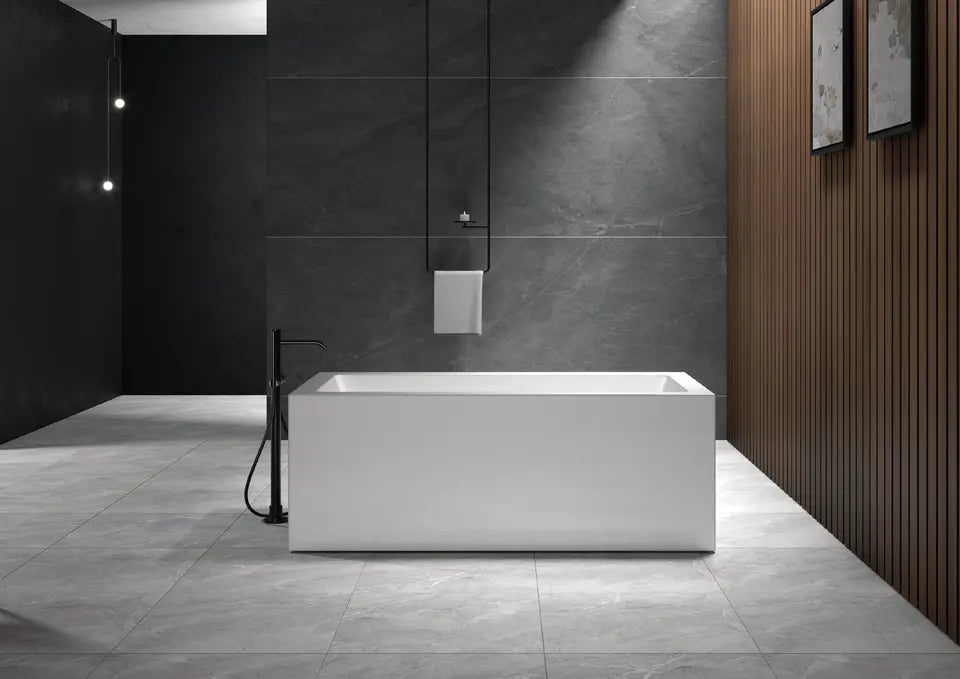 Square Multi-Fit Freestanding Bathtub
