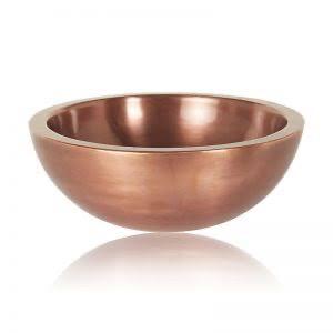 Copper Round Plain Bowl