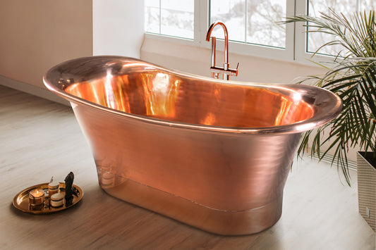 Copper Shiny Polished Bath