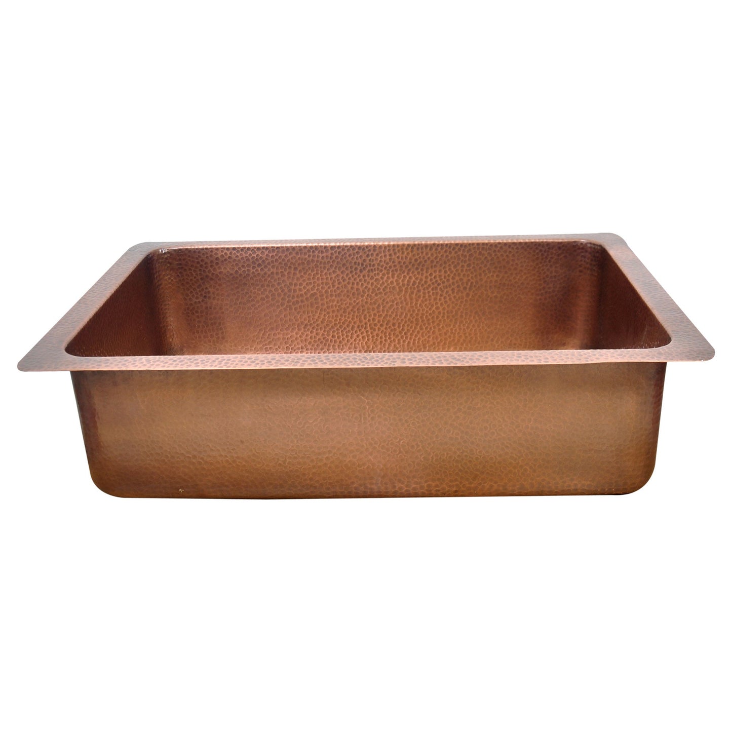 Copper Petal Front Farmhouse Sink Large