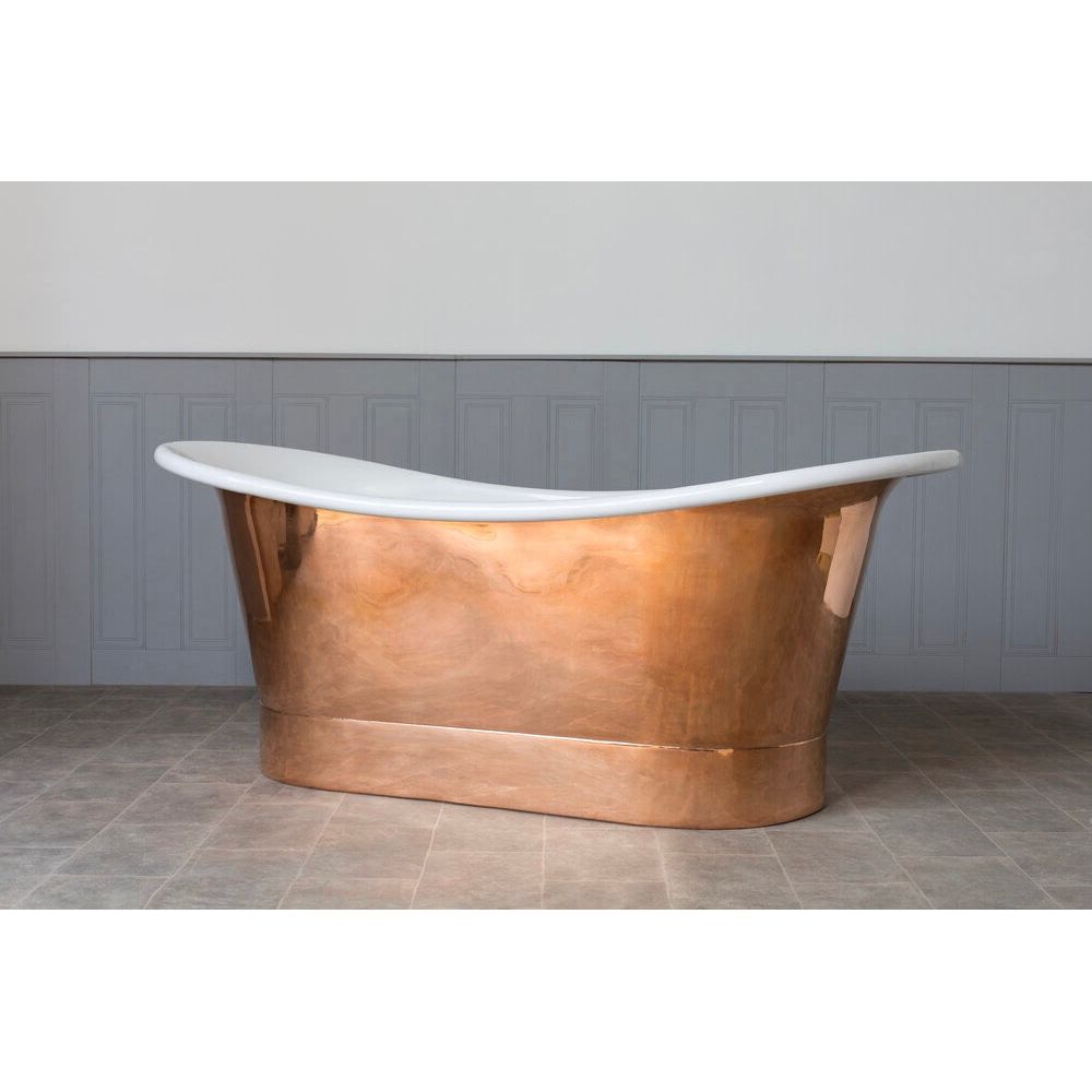 Snow White Interior Copper Bath