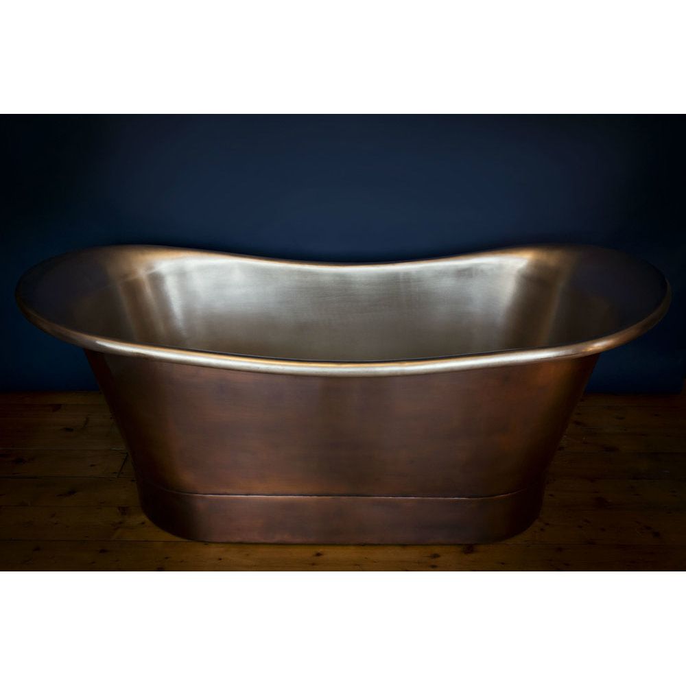 Antique Copper Polished Nickel Bath