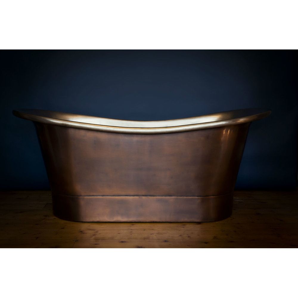 Antique Copper Polished Nickel Bath